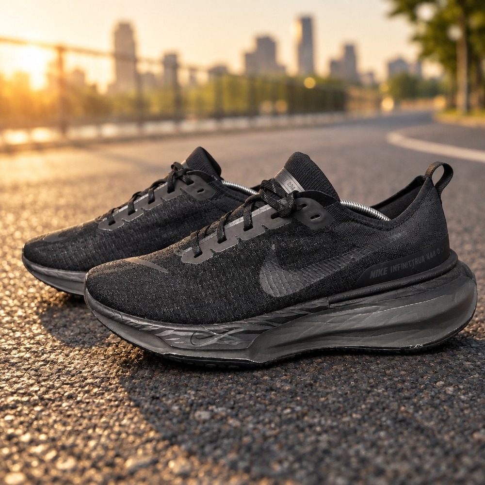 Nike ZoomX Invincible Run Flyknit 3 Black Men's US 12.5 Sneakers DR2615-005